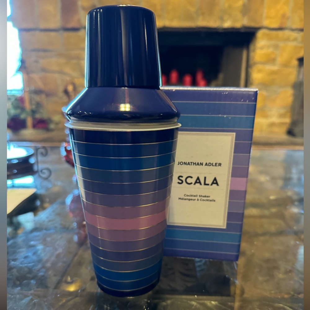 Johnathan Adler Scala cocktail shaker